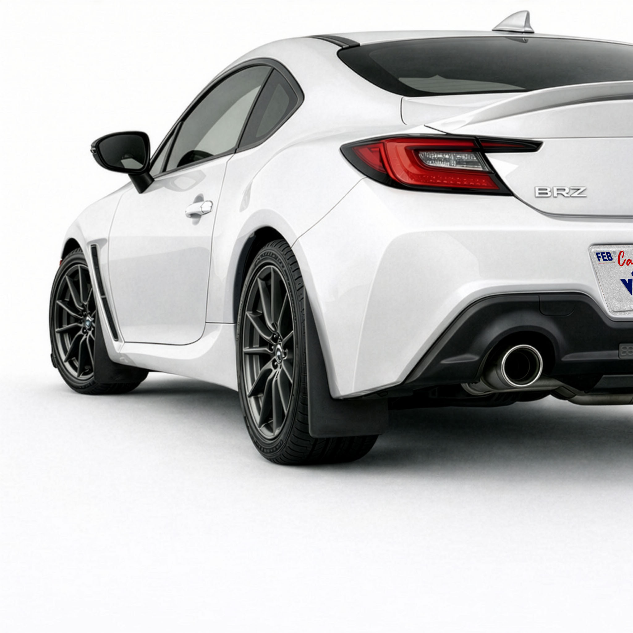 Vicrez Mud Flaps Front and Rear vz103347 | Subaru BRZ 2018-2026