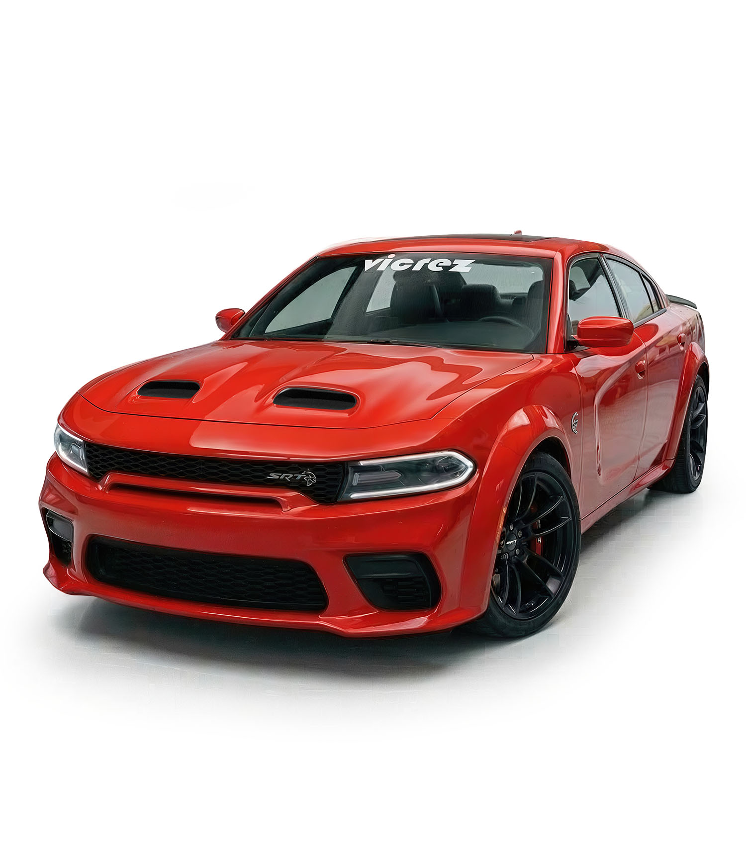 Vicrez Hood Redeye V2 Style W/ Air Vent Scoop vz112488 | Dodge
