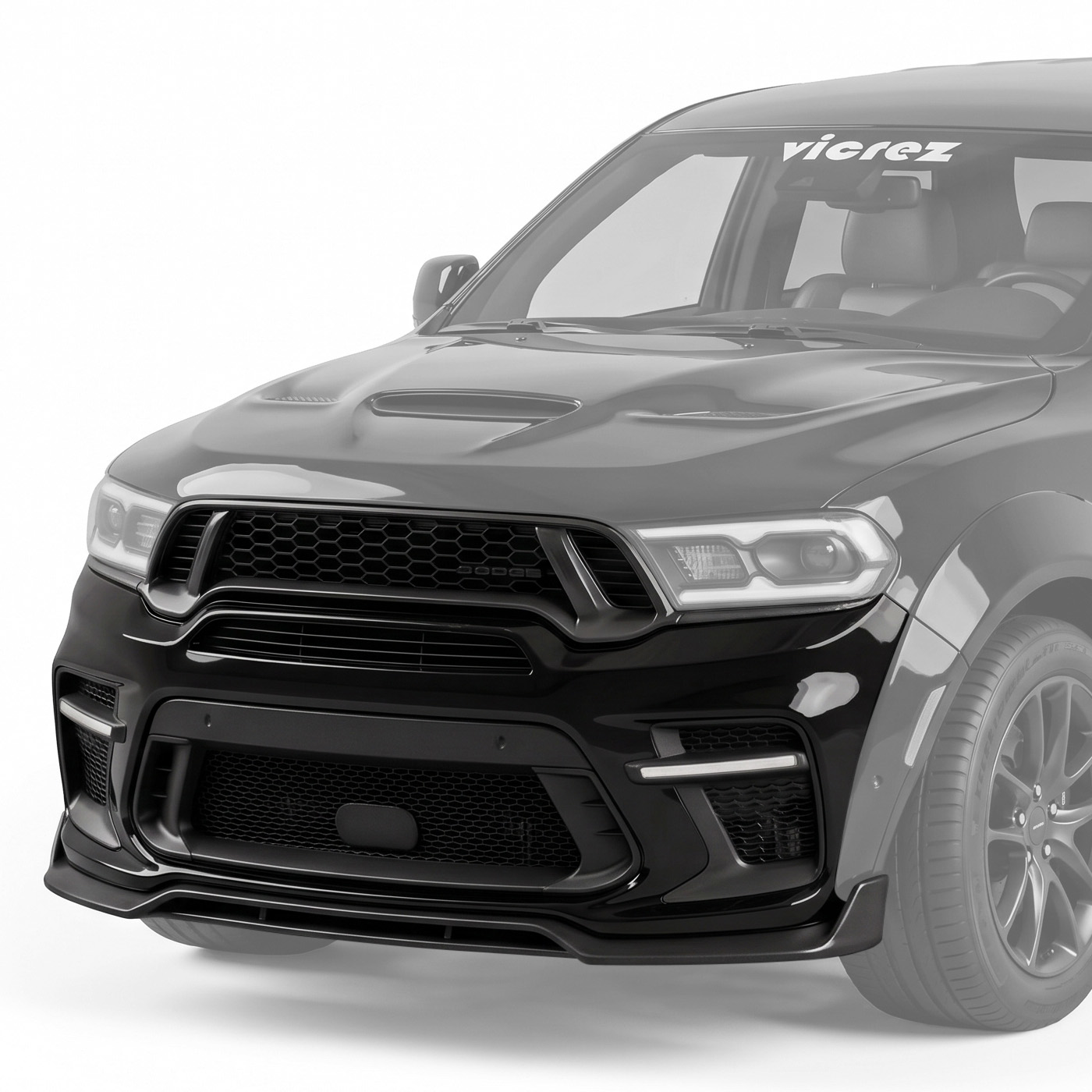 デュランゴ  フロントバンパー Vicrez Front Bumper Demon Style vz112490 | Dodge Durango 2014-2026