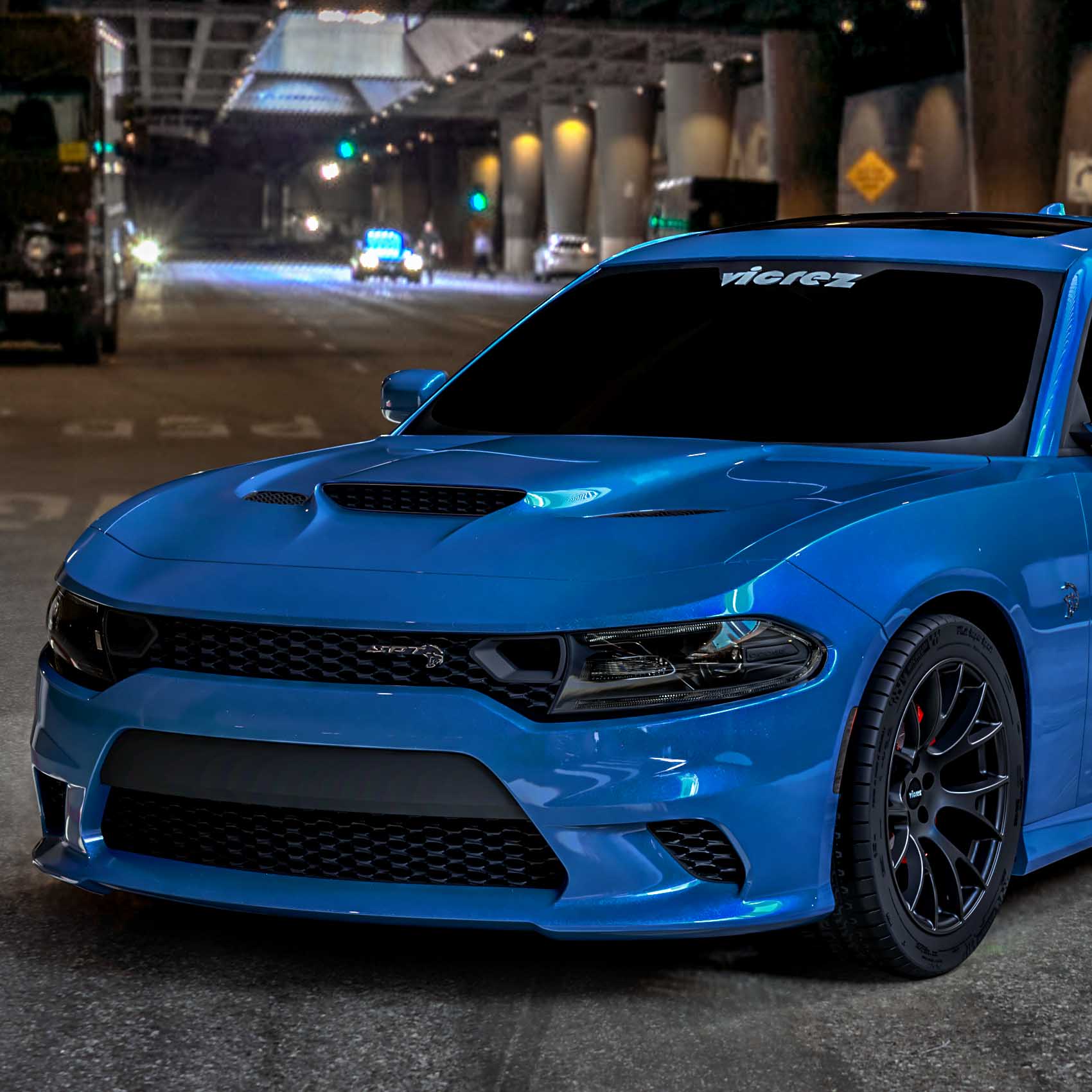 Hellcat Style Matte Black Wheel 20