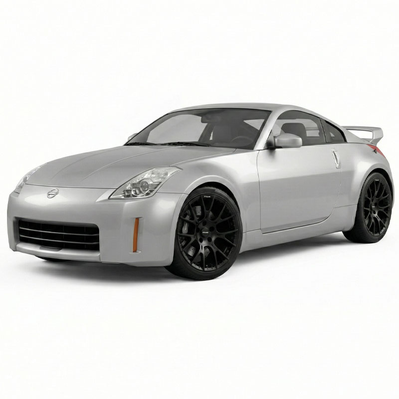 Vicrez V28ZR Matte Black Wheel, 18x9.5, 35mm offset | Nissan 350Z