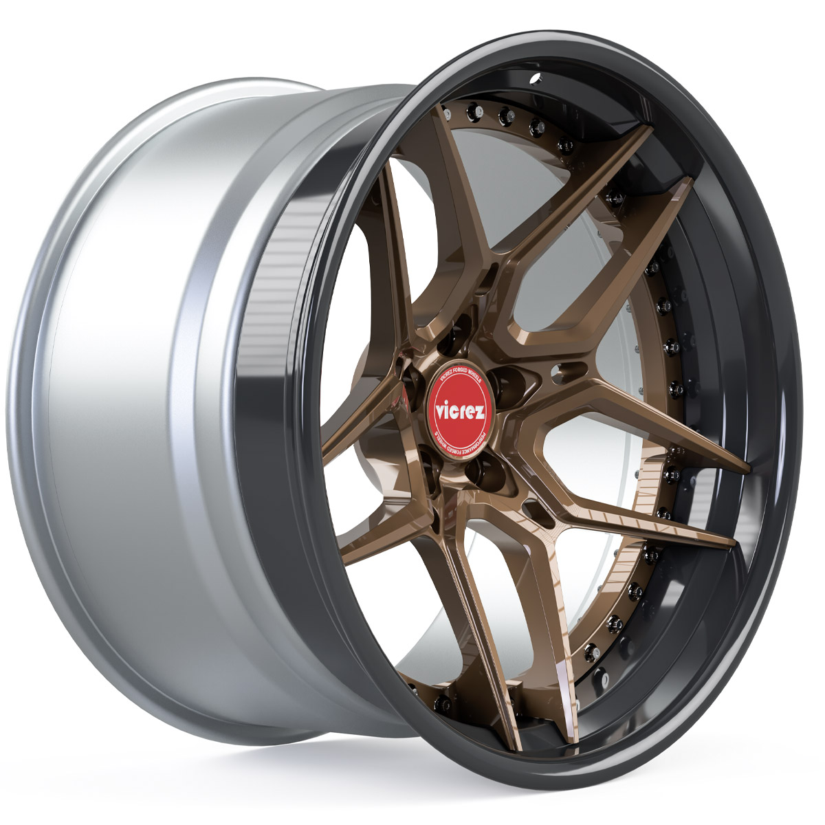 Vicrez VXF 3-Piece Forged Wheel vzw1018 | Vicrez.com