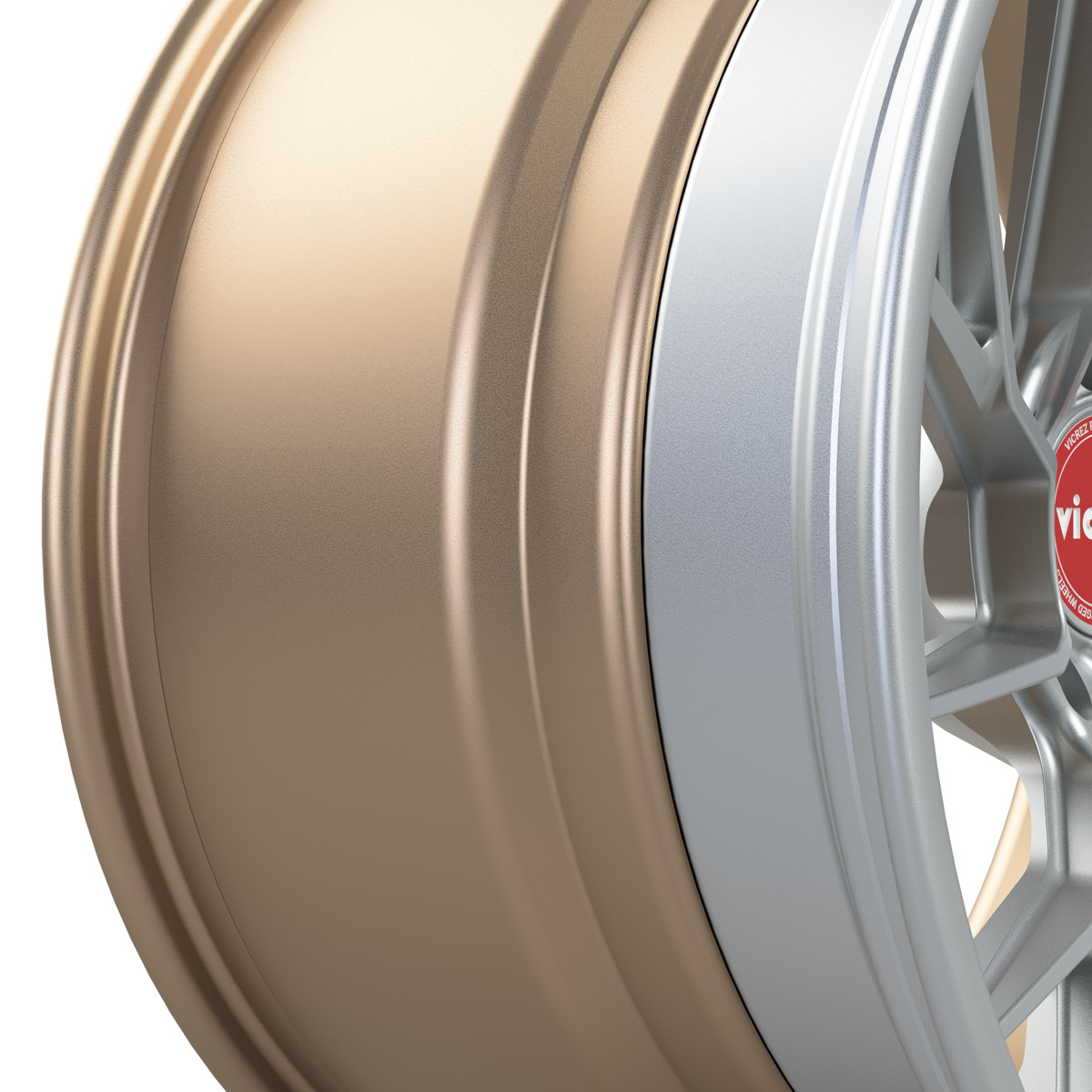 Vicrez V5F-R 3-Piece with Step Lip Forged Wheel vzn118507 | Vicrez.com