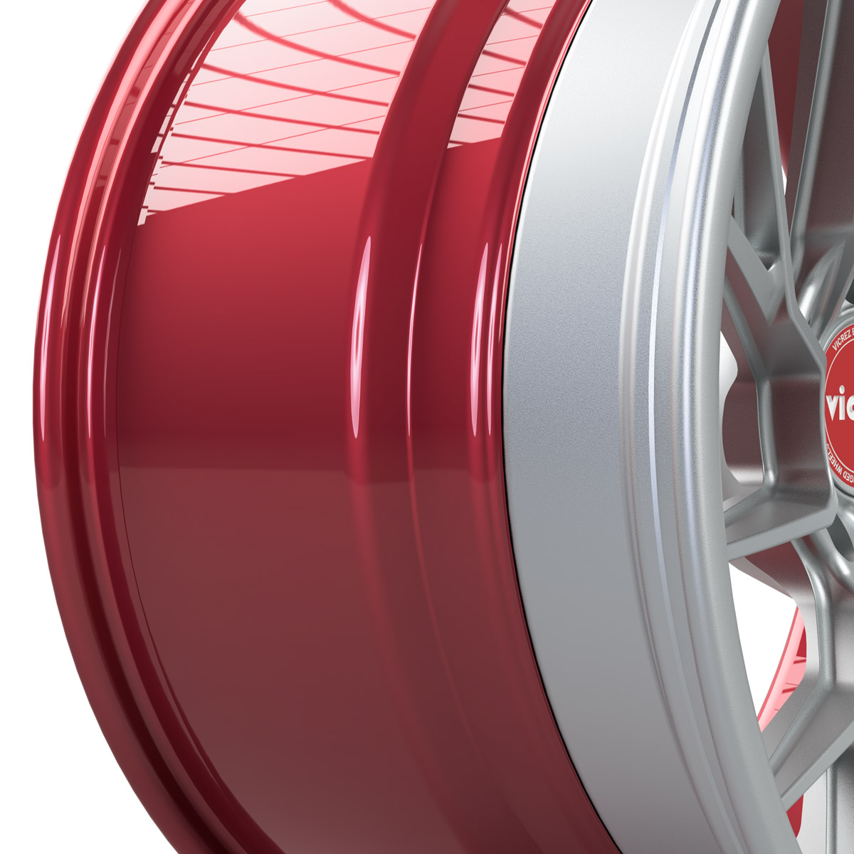 Vicrez V5F-R 3-Piece with Step Lip Forged Wheel vzn118507 | Vicrez.com