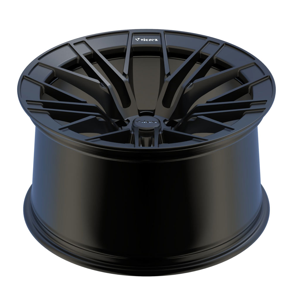 Vicrez VFS180 Matte Black Wheel; 20x11; -6mm Offset; 5x127