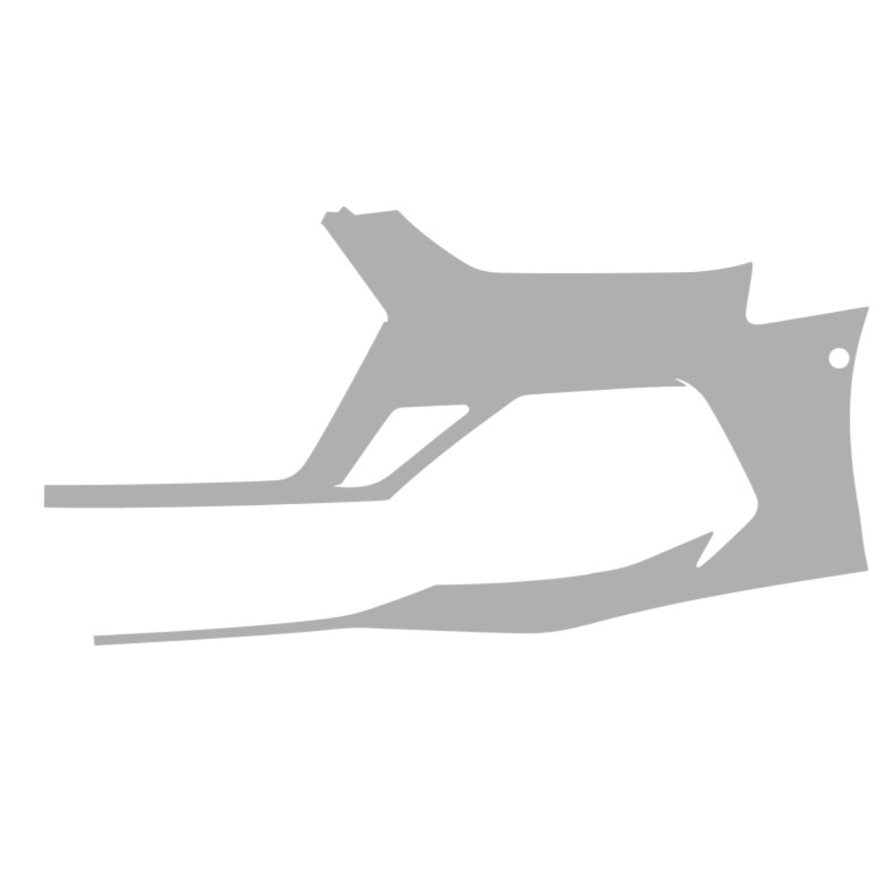 Vicrez Paint Protection PPF Pre-Cut Bumper, Driver w/ 1 sensor vpp7419 ...