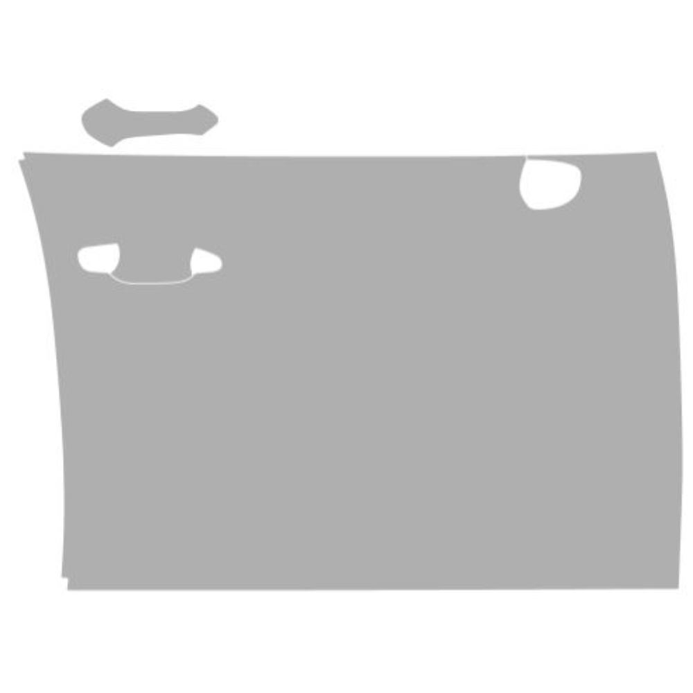 Vicrez Paint Protection PPF Pre-Cut Door, Full Front Passenger vpp47971 ...