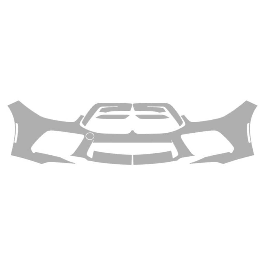 Vicrez Paint Protection PPF Pre-Cut Kit, Front Bumper vpp34690 | BMW M8 ...