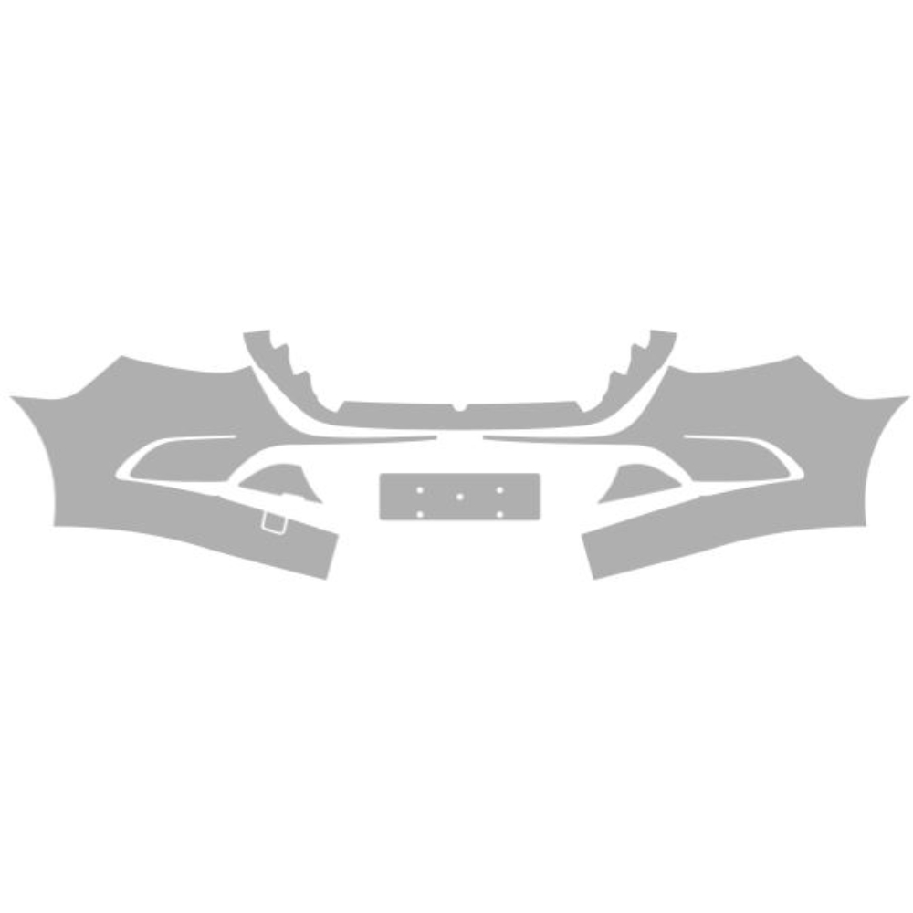 Vicrez Paint Protection PPF Pre-Cut Kit, Front Bumper vpp47264 ...