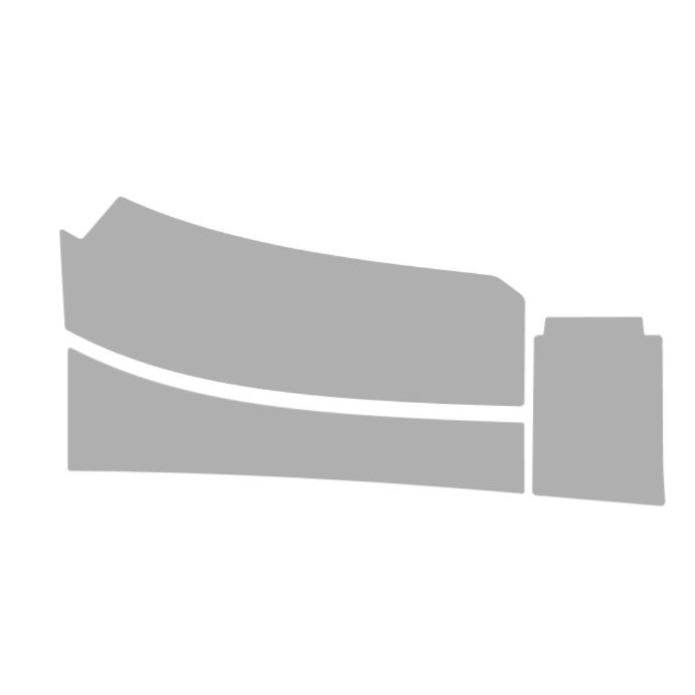 Vicrez Paint Protection PPF Pre-Cut Wheel, Front Splash Passenger ...