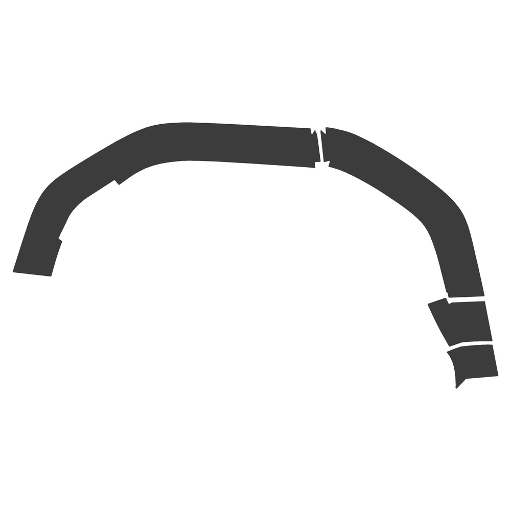 Vicrez Paint Protection PPF Pre-Cut Wheel, Rear Flare, Full