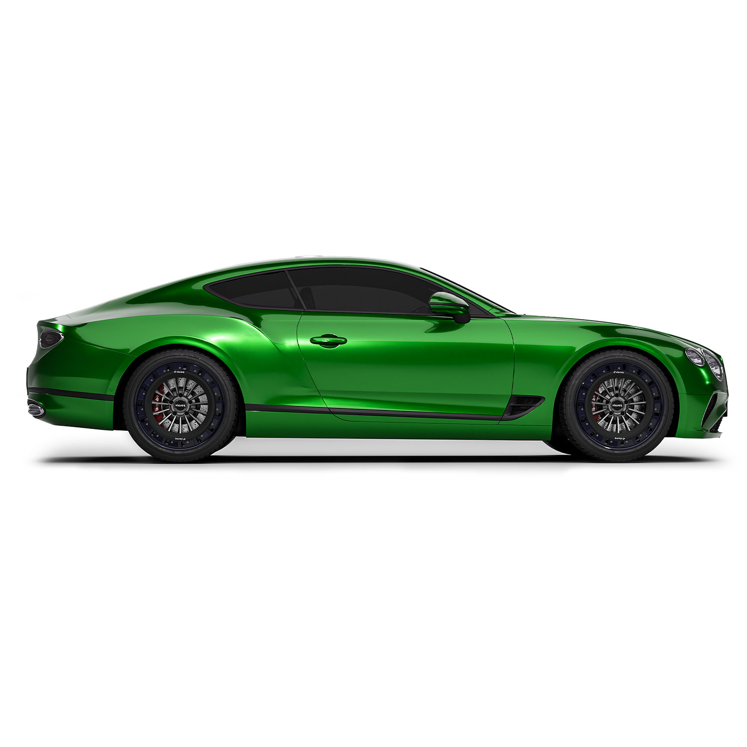 Vicrez Vinyl Car Wrap Film vzv10458 Gloss Candy Paint Green