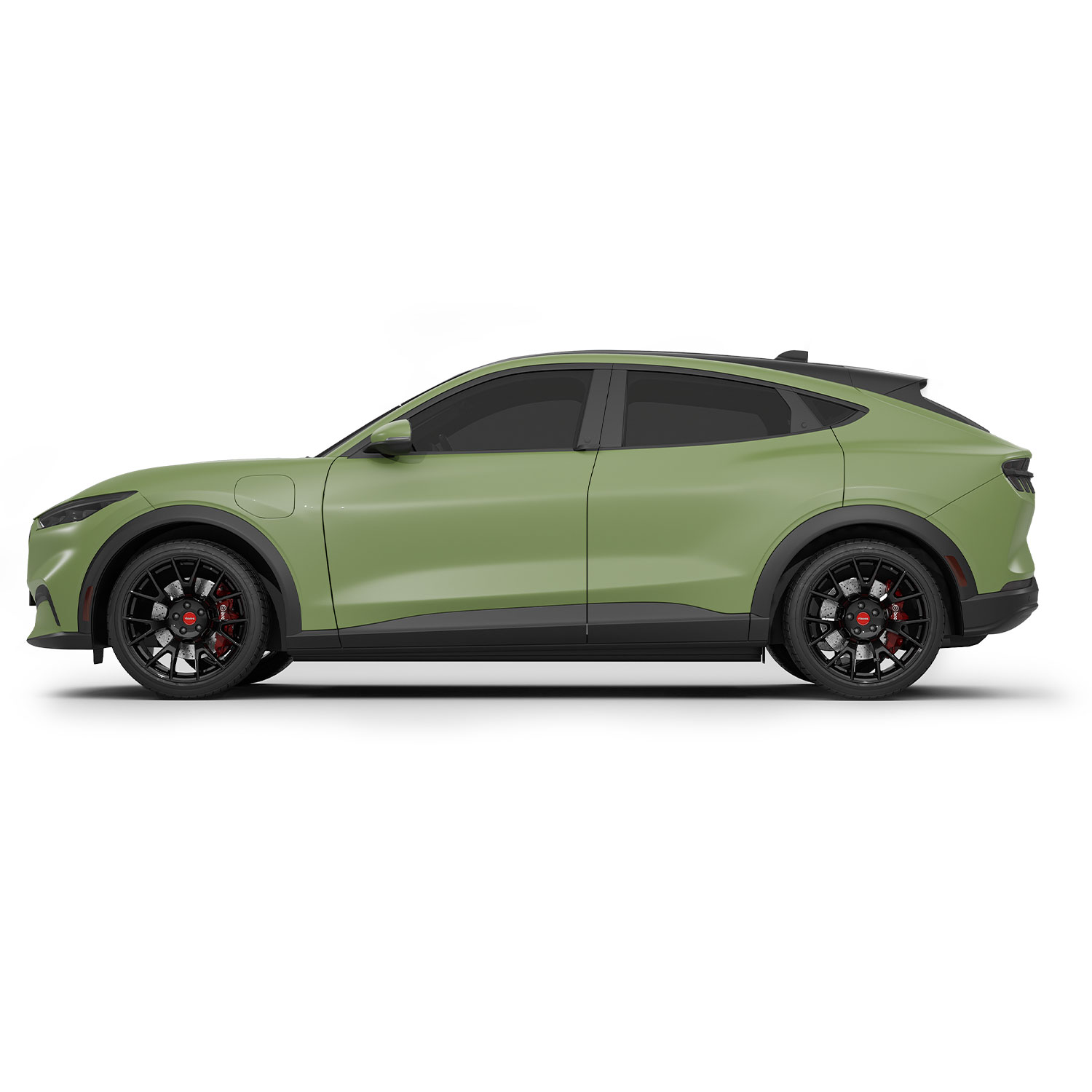 Vicrez Vinyl Car Wrap Film vzv10472 Satin Khaki Green 5ft x 60ft
