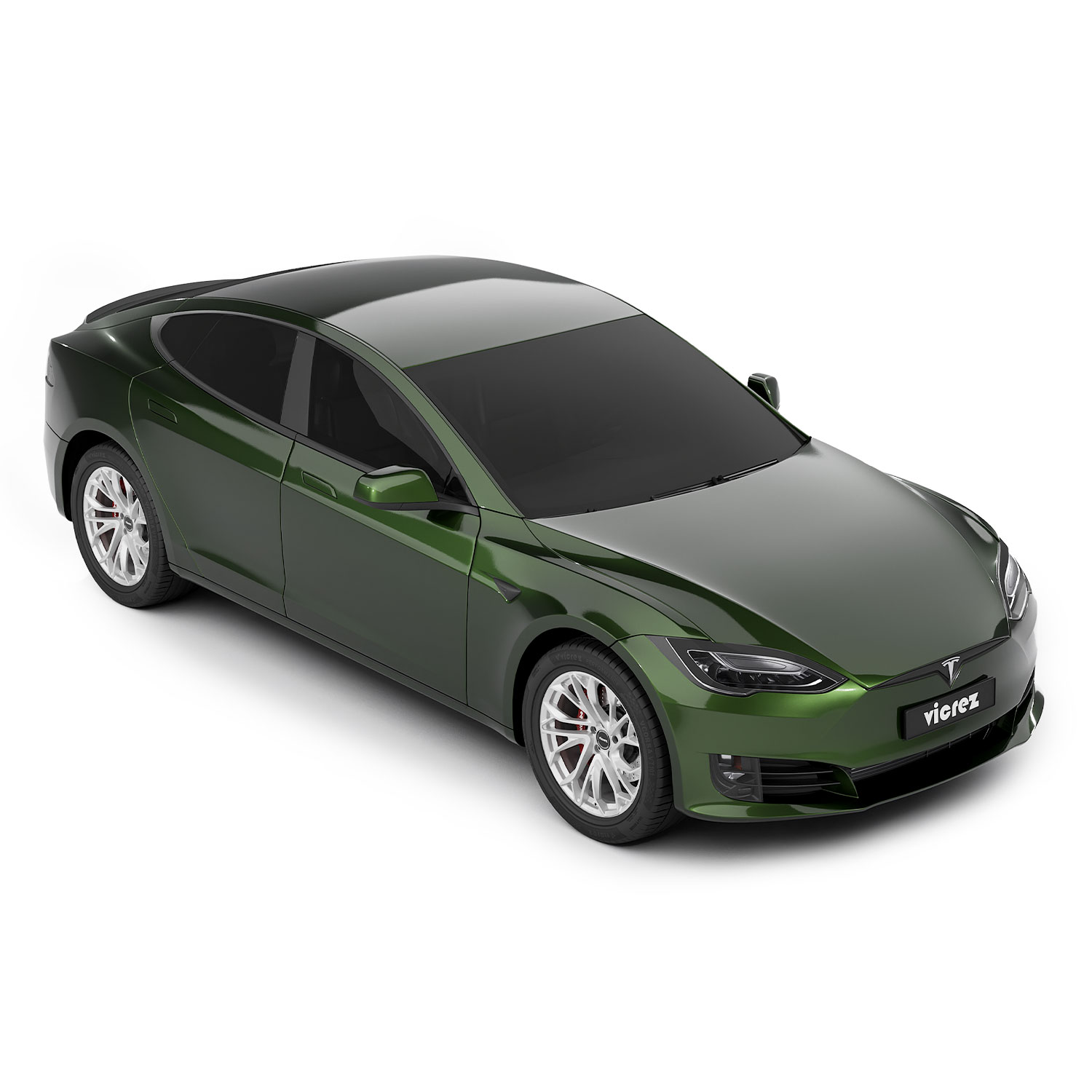 Vicrez Vinyl Car Wrap Film vzv10528 Gloss Electric Metallic Jungle