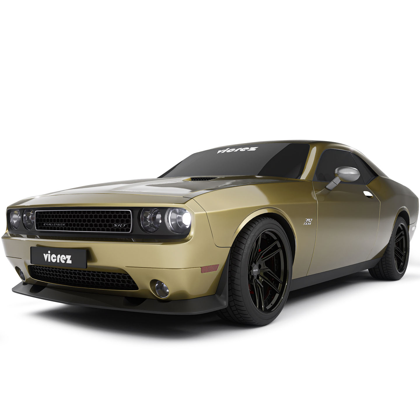 Vicrez Vinyl Car Wrap Film vzv10694 Metallic Gloss Champagne Gold