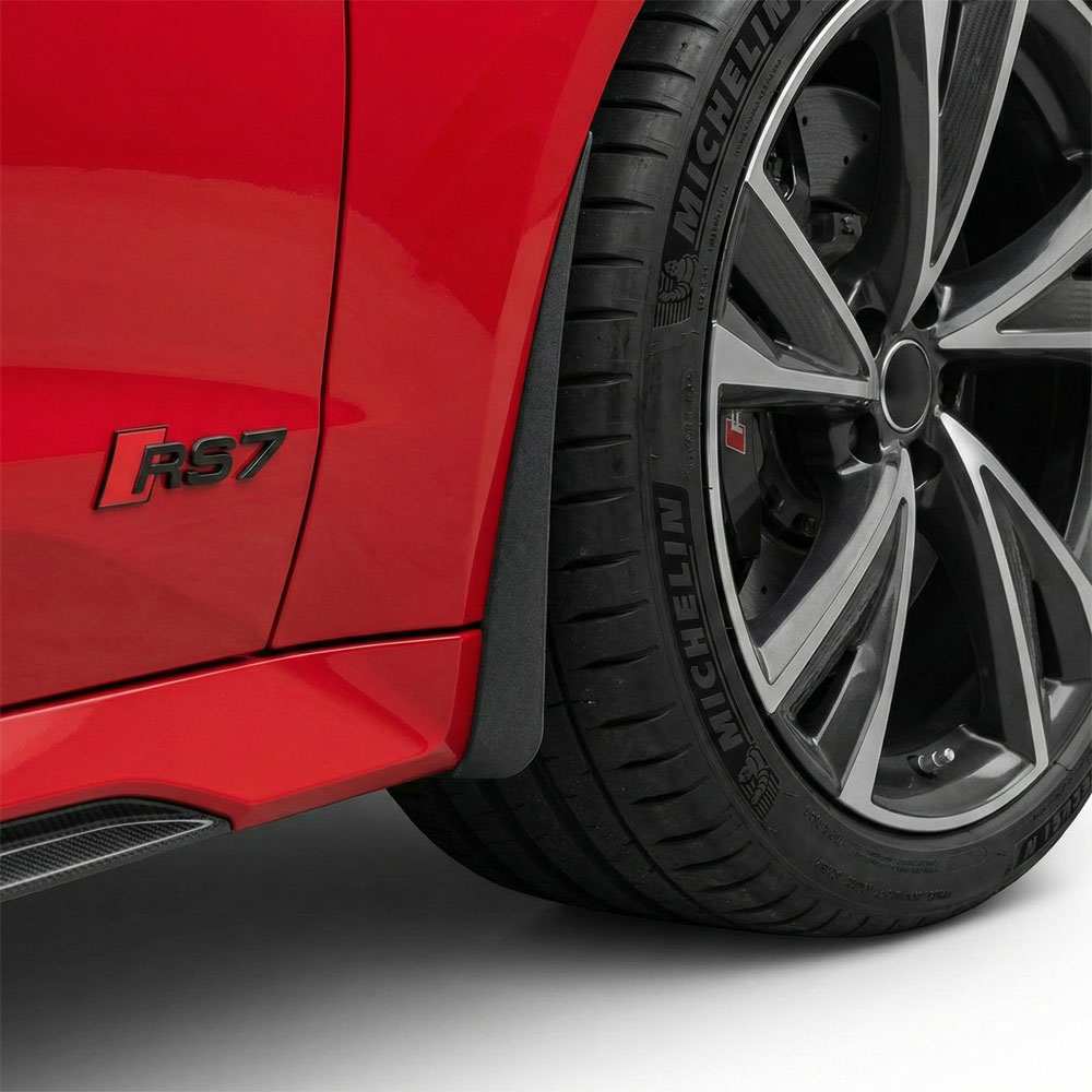 Vicrez Mud Flaps Front and Rear vz102909 | Audi RS7 2021-2026