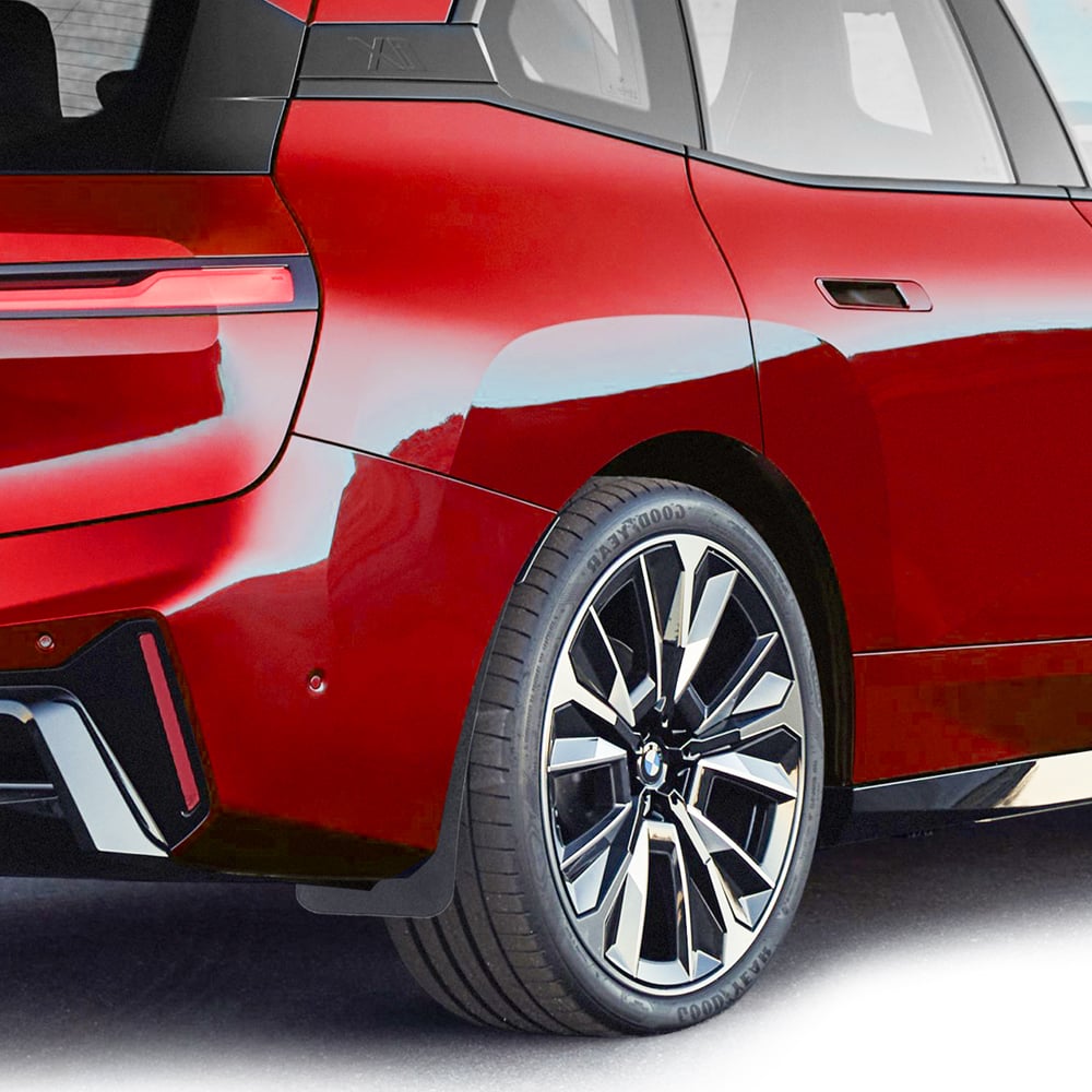 Vicrez Mud Flaps Rear vz103046 | BMW iX 2022-2026 | Vicrez.com