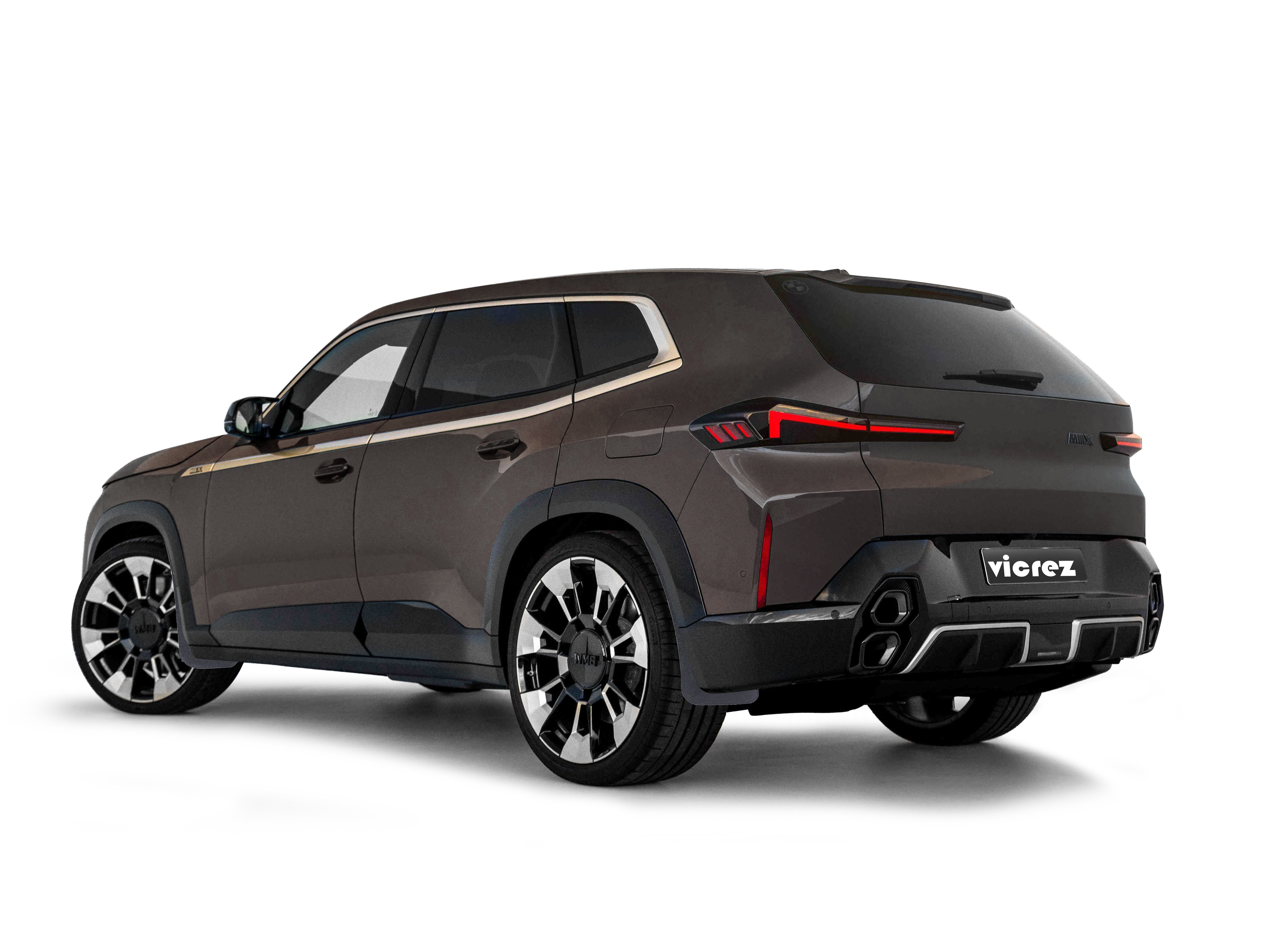 Vicrez Mud Flaps Front and Rear vz103056 | BMW XM 2023-2026