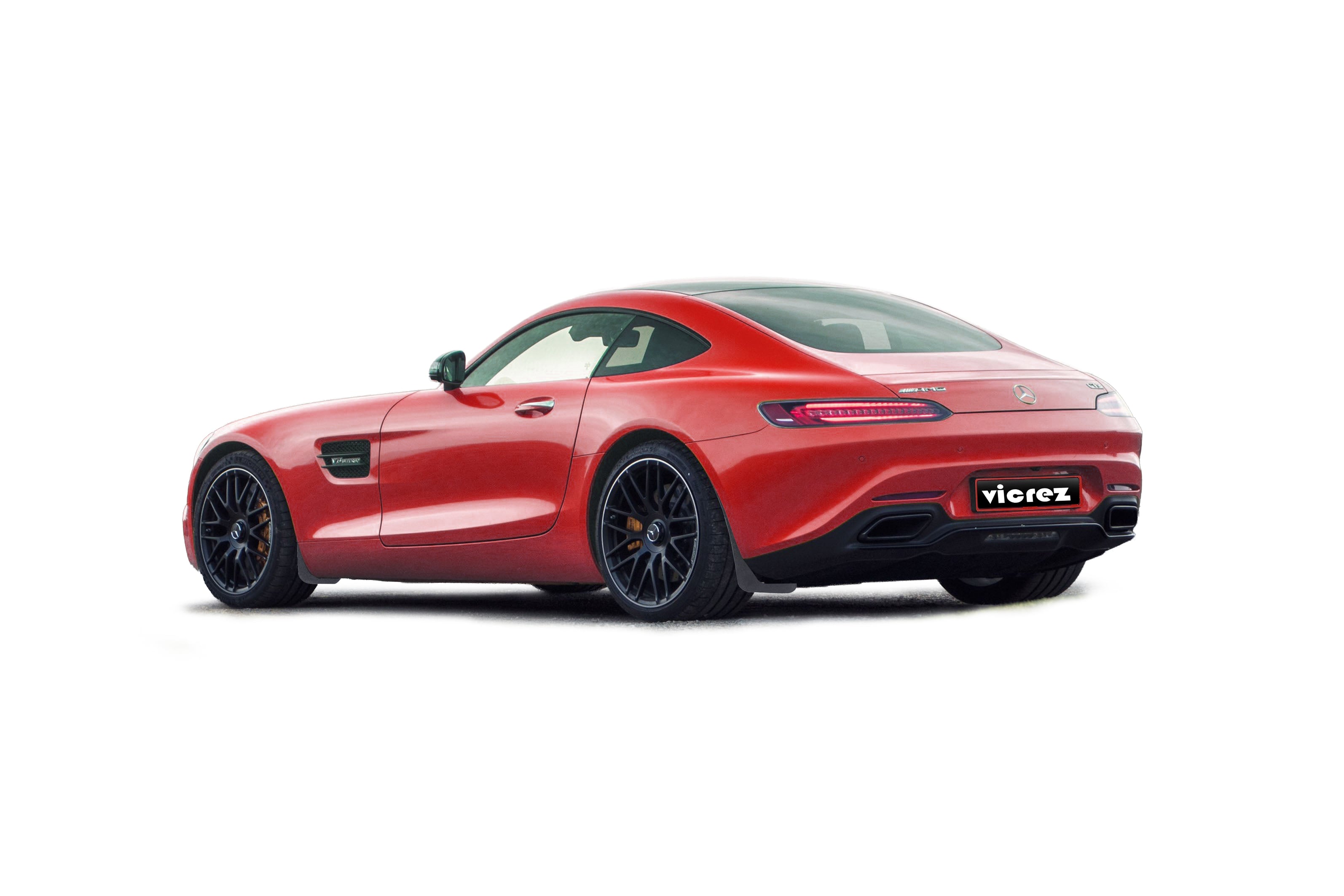 Vicrez Mud Flaps Front and Rear vz103113 | Mercedes-AMG GT 2019