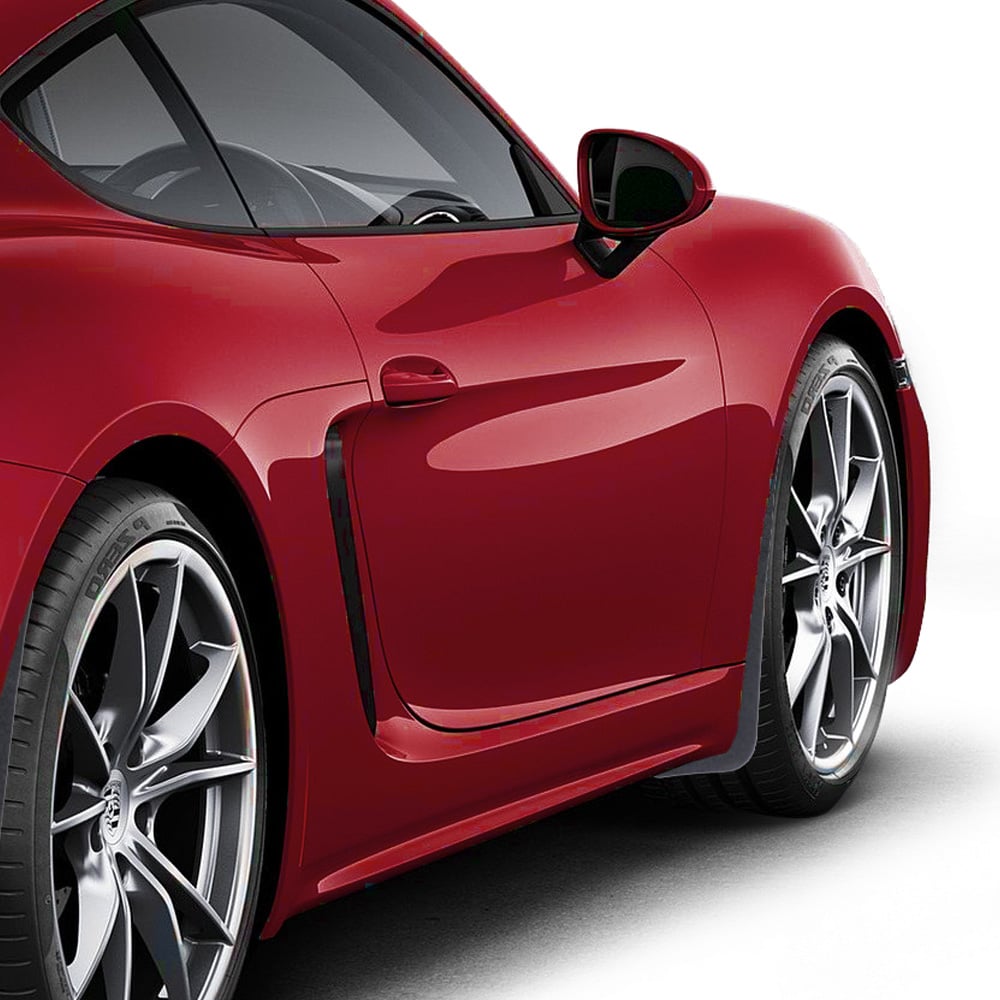 Vicrez Mud Flaps Front vz103309 | Porsche 718 2017-2025 | Vicrez.com