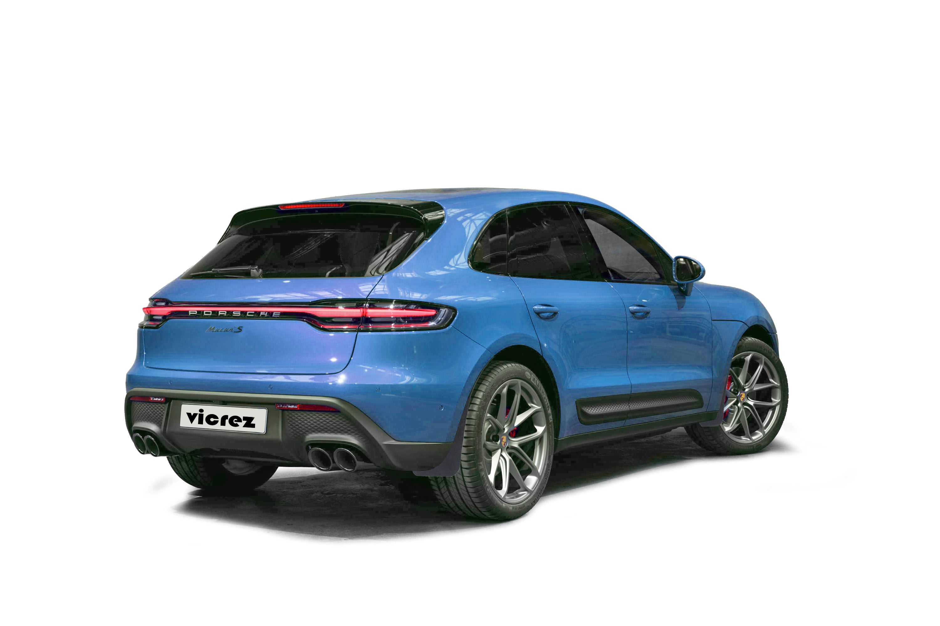 Vicrez Mud Flaps Front and Rear vz103323 | Porsche Macan 2018-2026