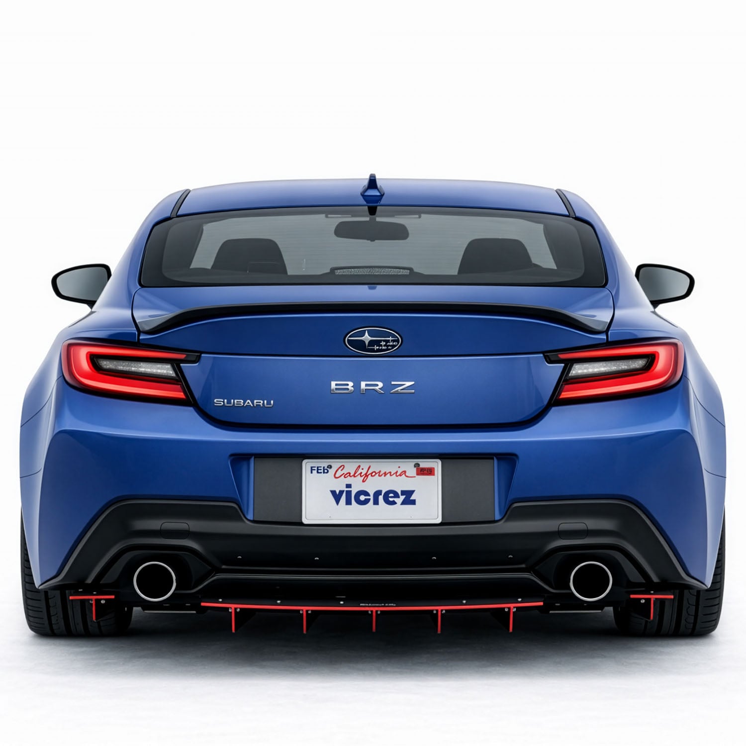 Vicrez Jesky VR5 Rear Diffuser vz103478 | BRZ/FRS/86 2013-2026