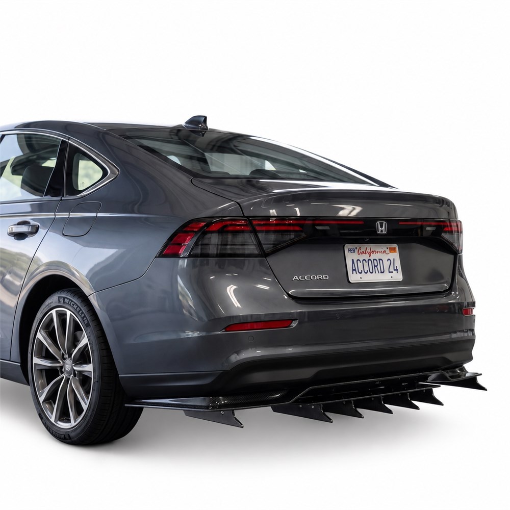 Vicrez Zonari VR5 Rear Diffuser vz104034 | Honda Accord 2017-2026