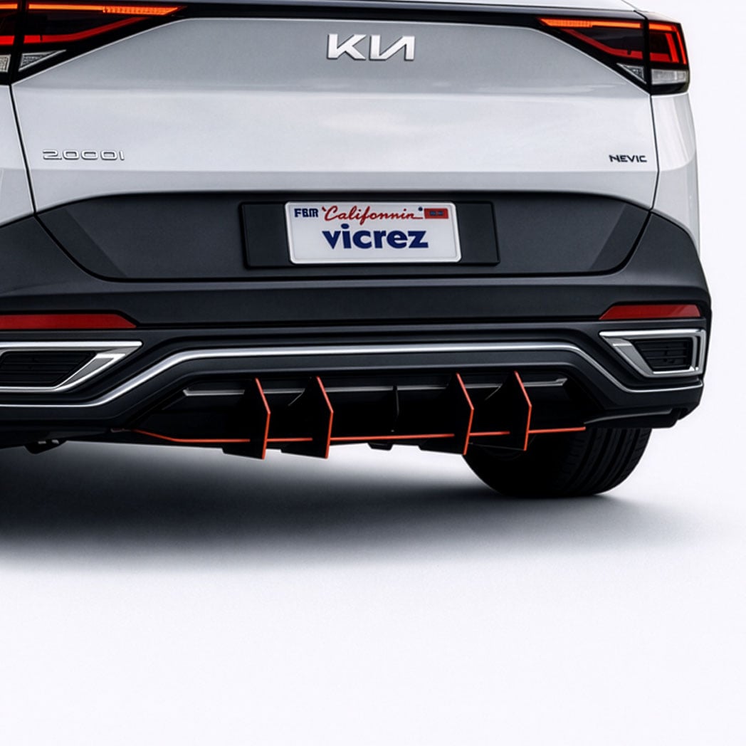 Vicrez Centa VR4 Rear Diffuser vz104099 | Kia Sportage 2020-2026