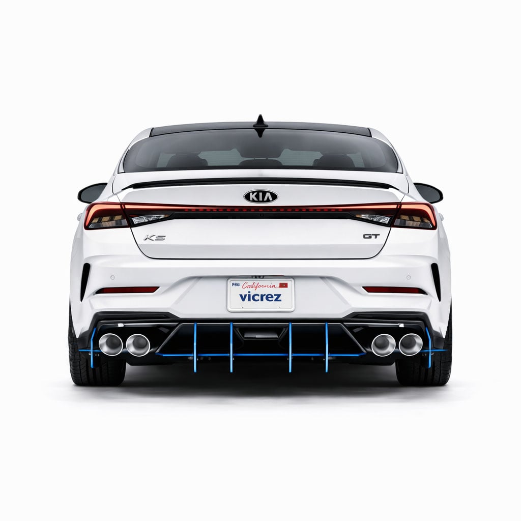 Vicrez Centa VR2 Rear Diffuser vz104131 | Kia K5 2021-2026