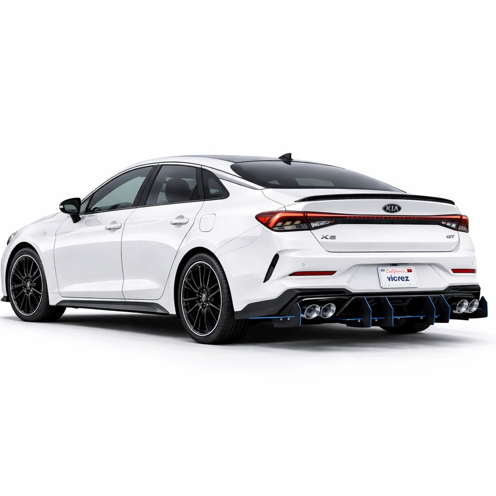 Vicrez Centa VR2 Rear Diffuser vz104131 | Kia K5 2021-2026