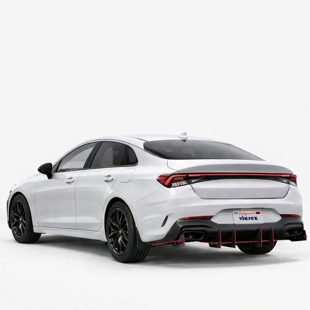 Vicrez Genali VR2 Rear Diffuser vz104132 | Kia K5 2021-2026