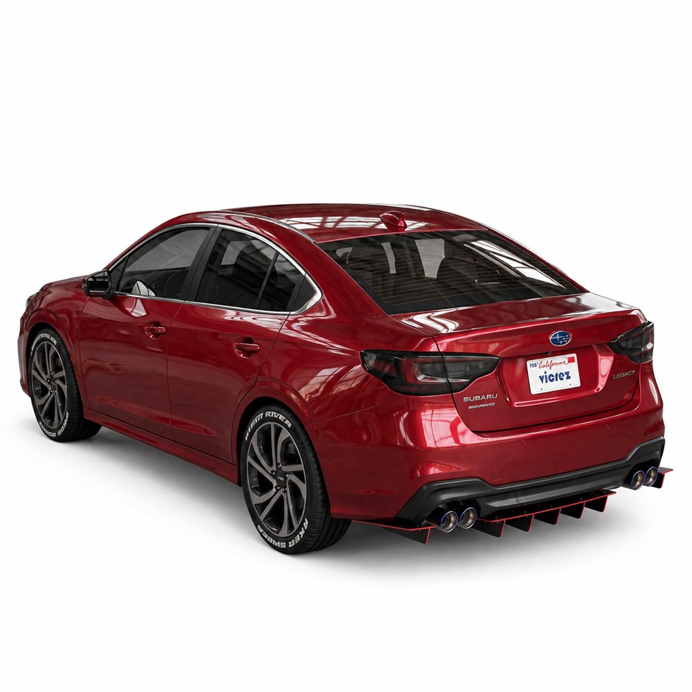 Vicrez Jesky VR5 Rear Diffuser vz104269 | Subaru Legacy 2018-2026