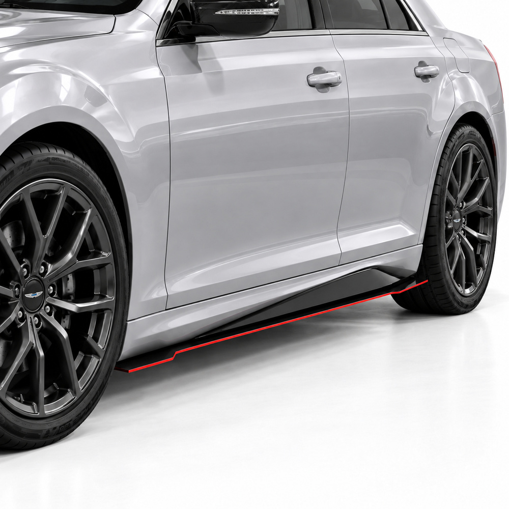 キリギリスタン、映画スターシート cbj_s47 Vicrez V7R Side Skirt Splitters vz104643 | Chrysler 300 2011-2024