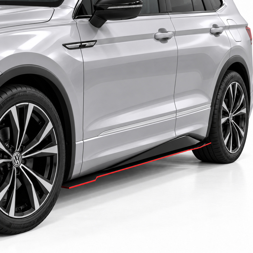 Vicrez V7R Side Skirt Splitters vz104804 | Volkswagen Tiguan 2019