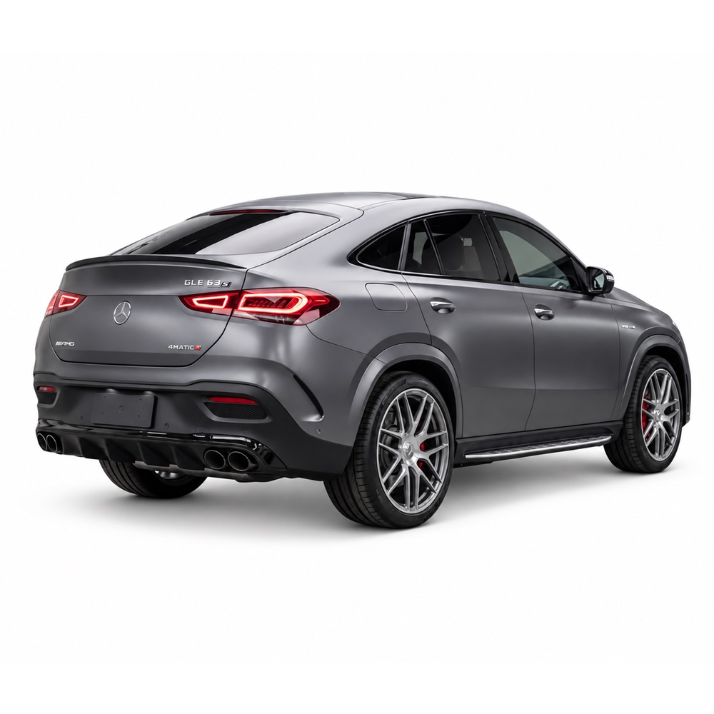 Vicrez GLE53 Coupe Rear Diffuser With Tips Black vz106394