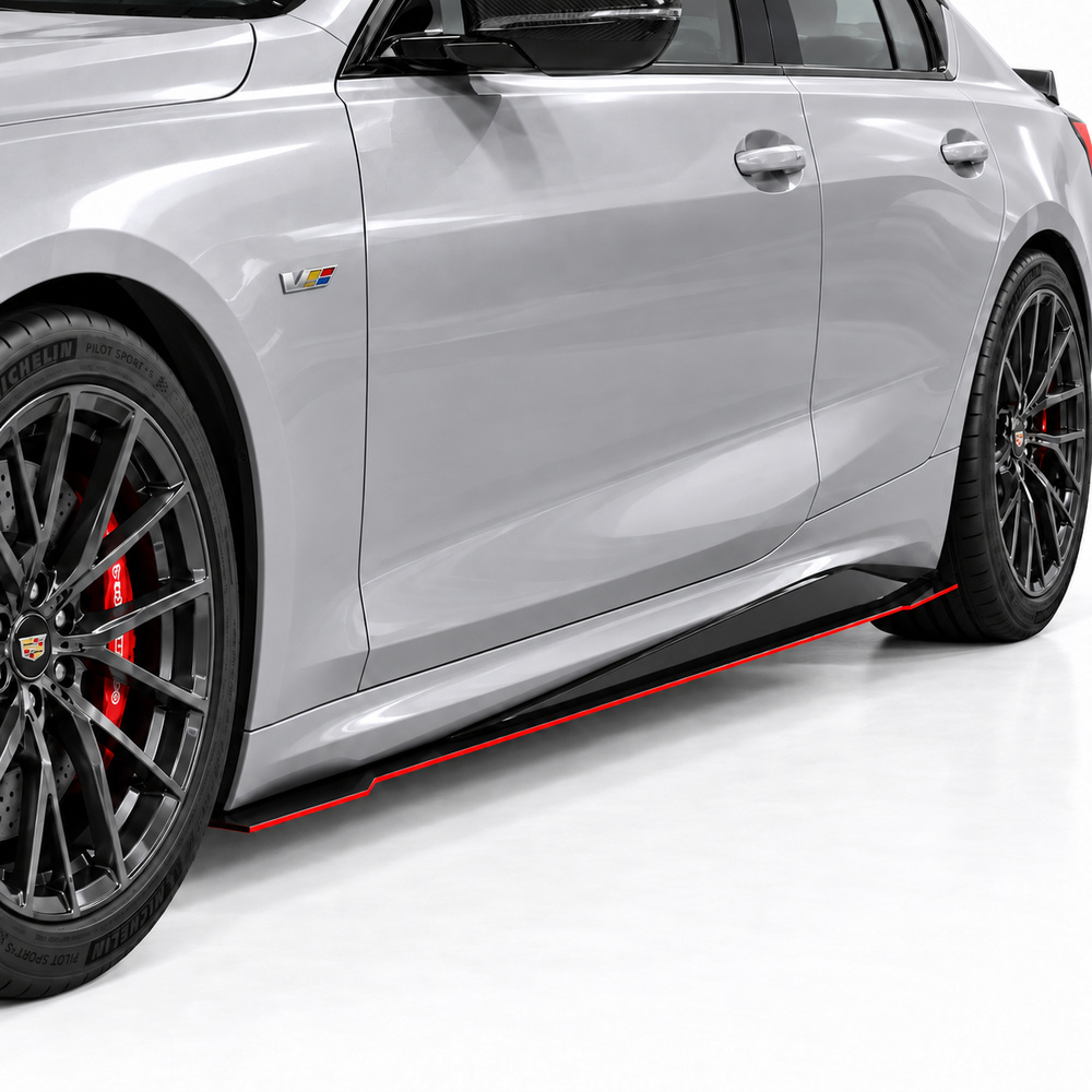Vicrez V7R Side Skirt Splitters vz111957 | Cadillac CT5-V