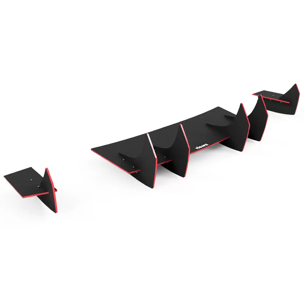 Vicrez Centa VR2 Rear Diffuser vz112475 | Dodge Charger 2026-2027