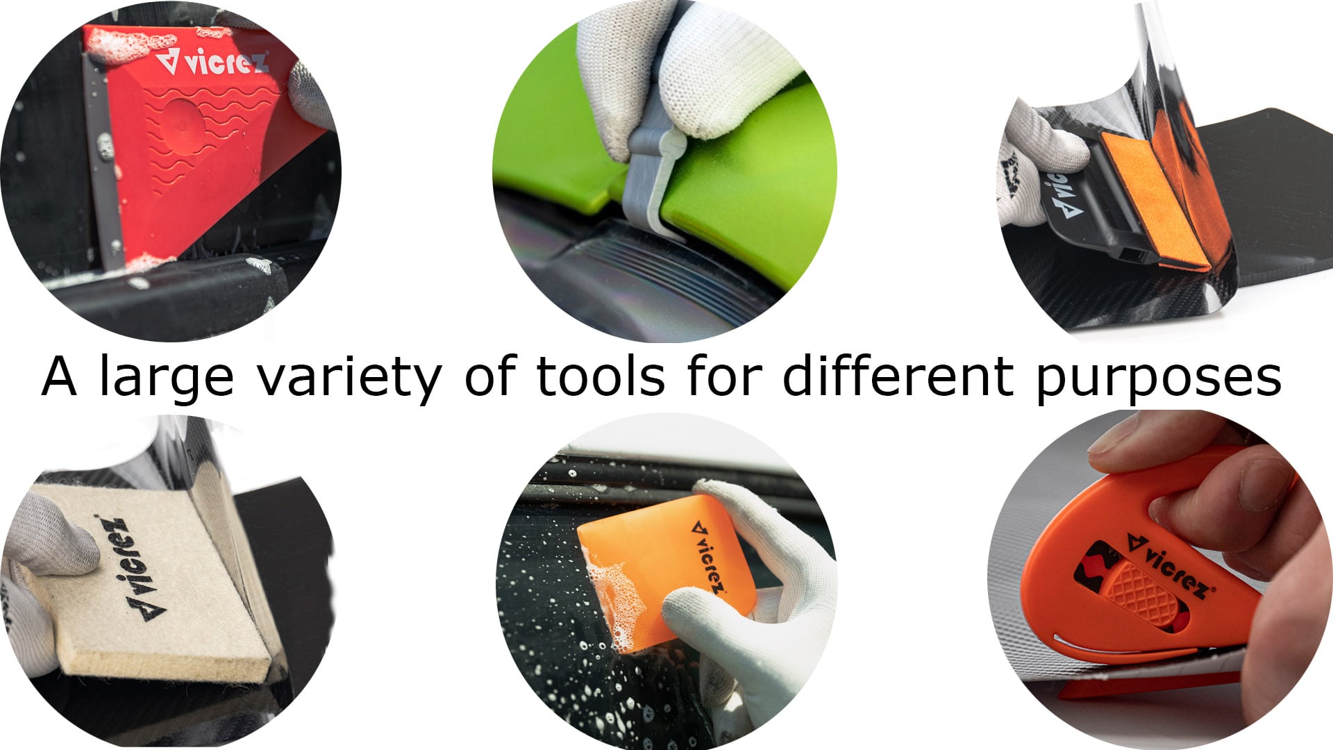 Vicrez Vinyl Wrap Professional Tool Kit vzt149 | Vicrez.com